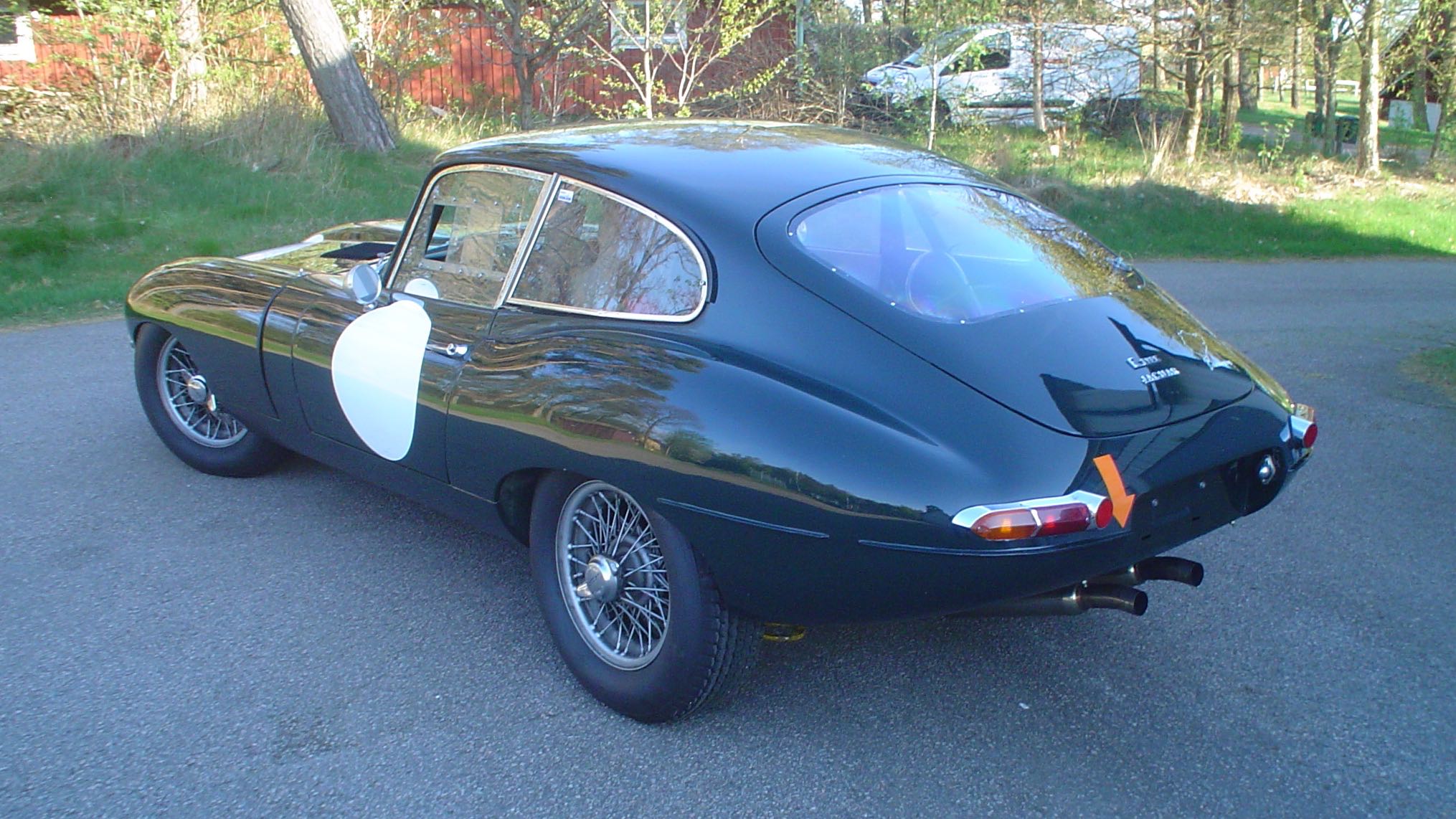 jaguar E-type 1961 ny bakruta